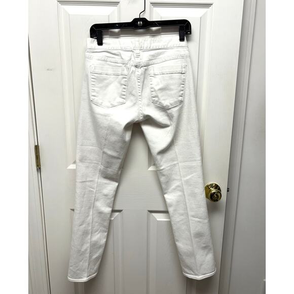 J.Crew White Jeans, Matchstick, Stretch, Spring 13, Women's Size 28 - Picture 4 of 6